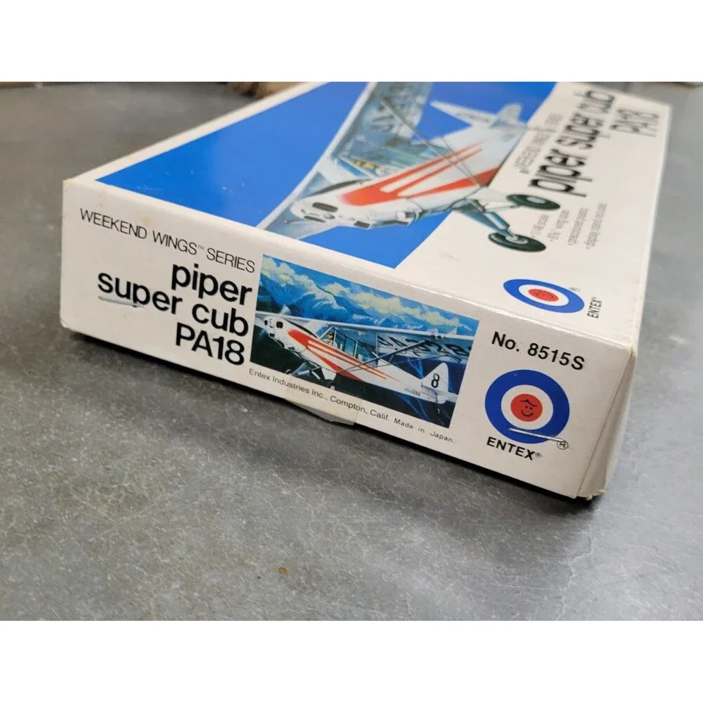 Piper Super Cub PA18 Model Airplane Not Assembled Weekend Wings Series